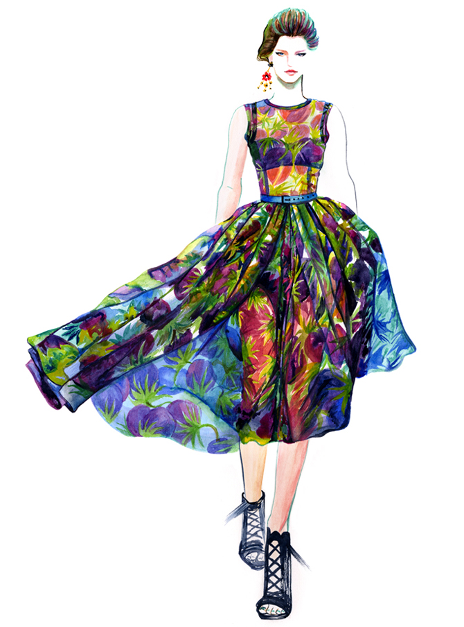fashion illustration runway summer 2012 rtw runway illustrated series gu fashion illustration runway summer 2012 rtw runway illustrated series gu
